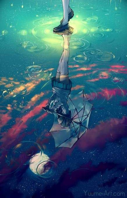 25 Trendy Anime Art Rain Umbrellas Animation Art Art Inspiration