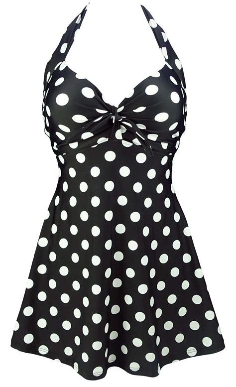 Buy Vintage Sailor Pin Up Swimsuit Retro One Piece Skirtini Cover Up Swimdressfba Online At