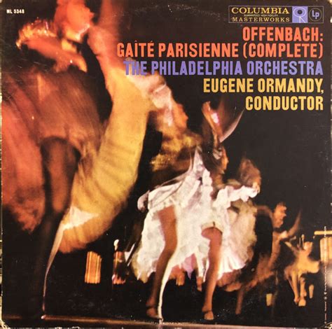 Offenbach The Philadelphia Orchestra Eugene Ormandy Ga T