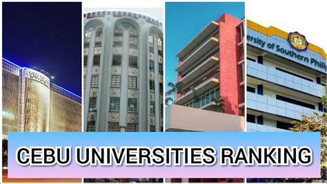 Top 10 Cebu Universities Ranking Youtube