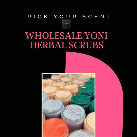 Wholesale Yoni Scrubs Pick Your Scent Pick Your Color Etsy