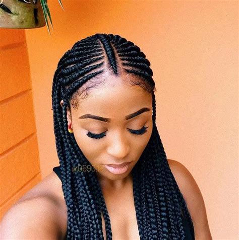Beads can easily elevate the look of protective styles like braids, twists, and locks. 27+ Best Fulani Two Braids Hairstyles to Copy This Summer ...