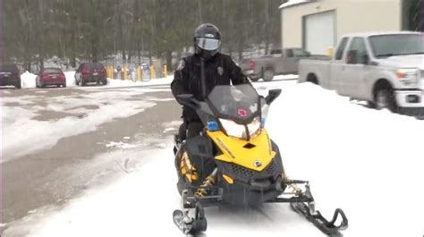 Dnr Stresses Snowmobile Safety Precautions