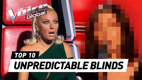 The Most Unpredictable And Shocking Blind Auditions Ever On The Voice