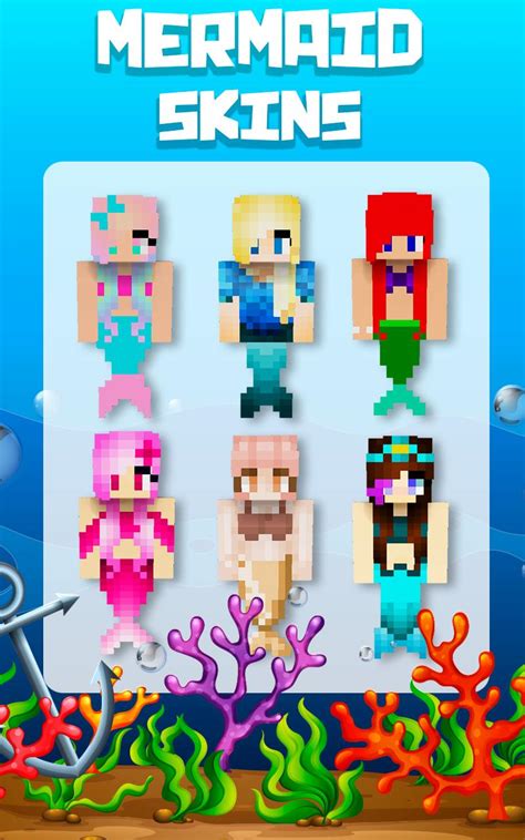 Mermaid Skins For Minecraft Apk For Android Download