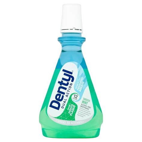 dentyl dual action fresh mint mouthwash 500 ml dentyl online shop medicines 2u