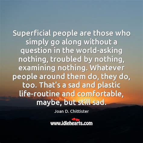 Superficial People Quotes