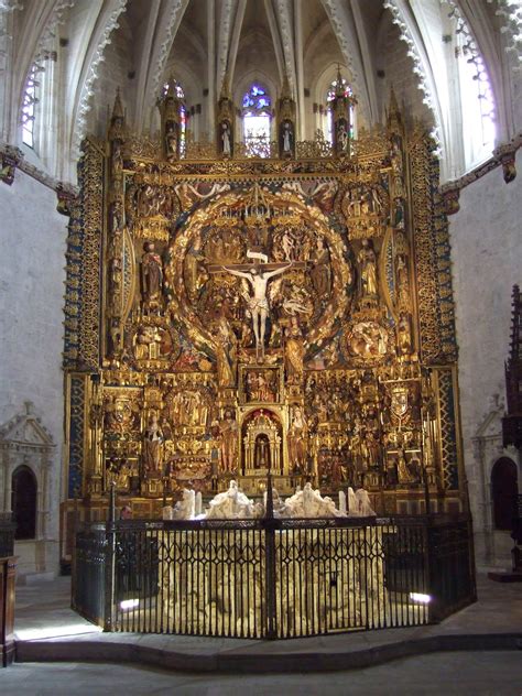 Ou, usando a grafia medieval portuguesa, yzabel; Arte magistral: Retablo mayor de la cartuja de Santa María ...