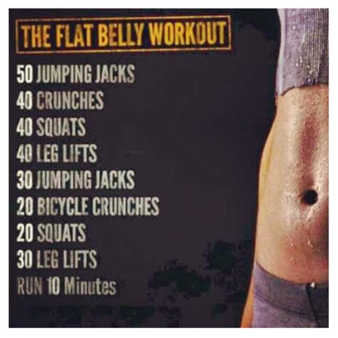 The Flat Belly Workout Body By Demond