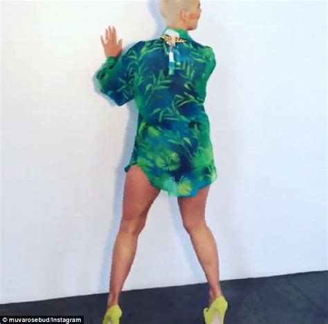 Amber Rose Shows Off Provocative Dance Moves During Unleashd Photo