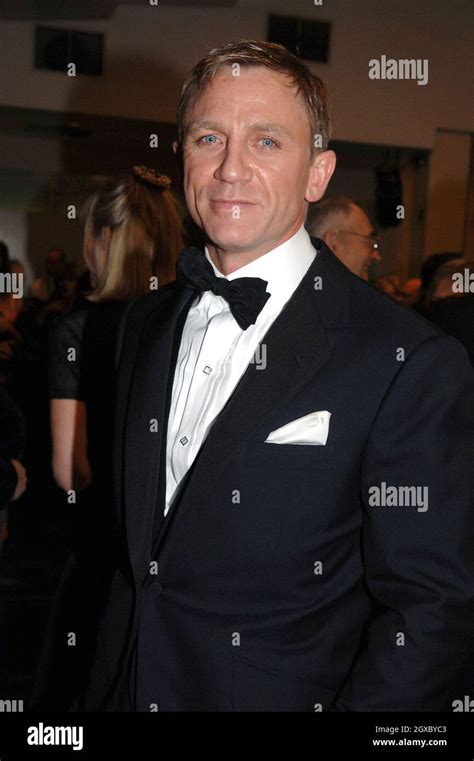 Daniel Craig The New James Bond Attends The Royal Premiere For The