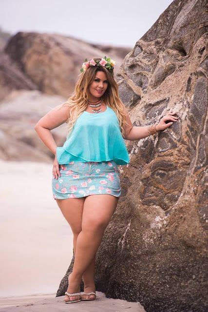 Amanda Santana Plus Size Model Brasil Bbw Sexy Voluptuous Women Plus
