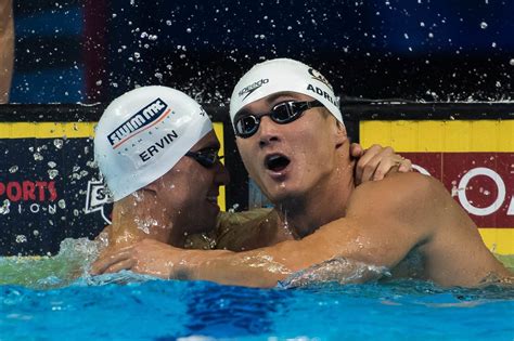 2016 Olympics Mens 4x100 Relay Swimming Fingerscoy