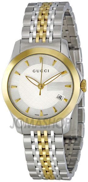 Gucci Swiss G Timeless Silver Dial Ladies Watch Ya126511 Womens