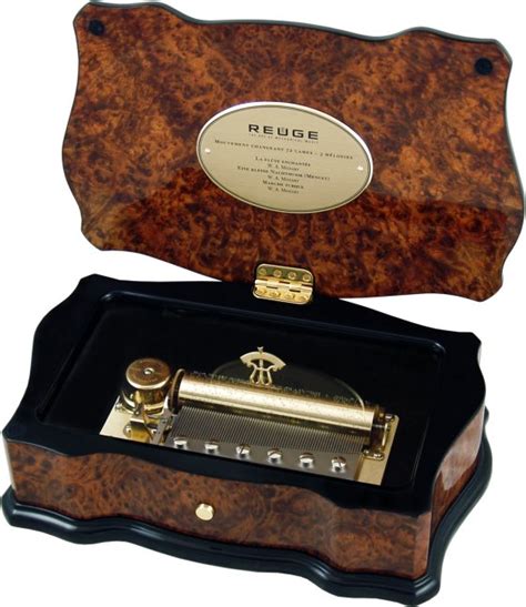 Reuge Soprano 3 Tune 72 Note Music Box Hand Crafted Swiss Reuge Music