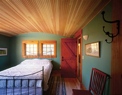 This dreamy master bedroom, decorated with a botanical theme, is the perfect antidote to a stressful. Cabin Bedroom Design Ideas