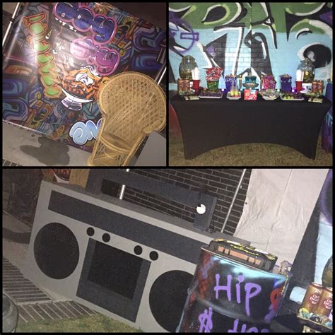 Hip Hop Party Theme 90s Hip Hop Party Throwback Party 90s Party