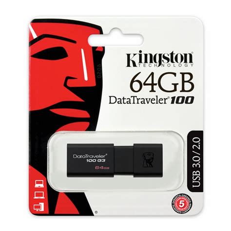 Usb Drive Kingston Datatraveler 64gb Usb Flash Drive Memory Stick Pc