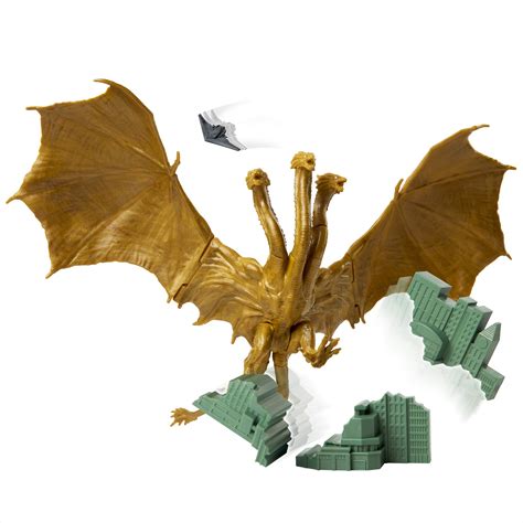 Buy Jakks Pacific King Ghidorah Figure Action 15cm With Planes And