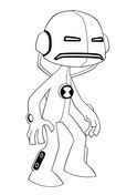 Ben 10 Way Big coloring page | Free Printable Coloring Pages