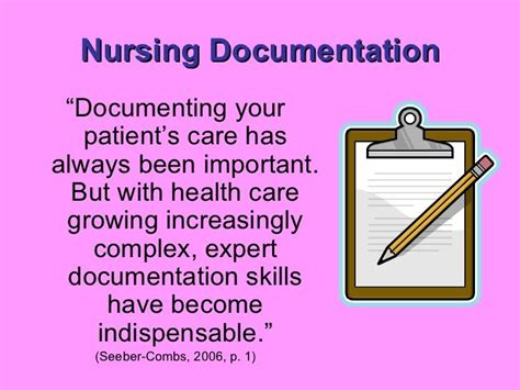 Nursing Documentation Documenting Your Patients Care Has Always Been