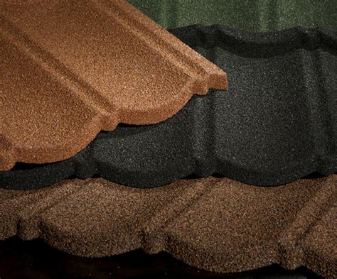 Roof Tiles With Stone Granulate Color Sand Evertile