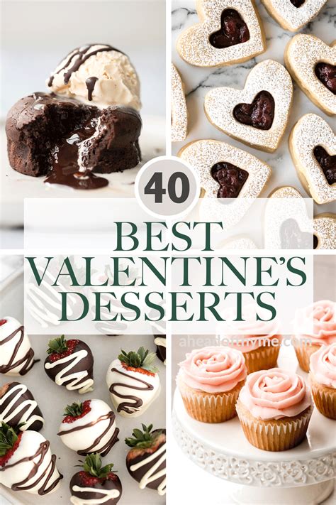 40 Best Valentines Day Dessert Recipes Recipe In 2021 Dessert