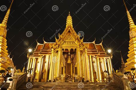 Wat Phra Kaeo At Night Thailand Stock Photo Image Of Thailand Night