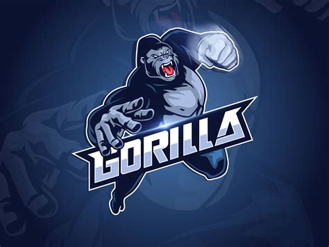 Gorilla Mascot Logo By Angga Agustiya On Dribbble