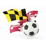 Maryland Flag Waving Football Px State Icon