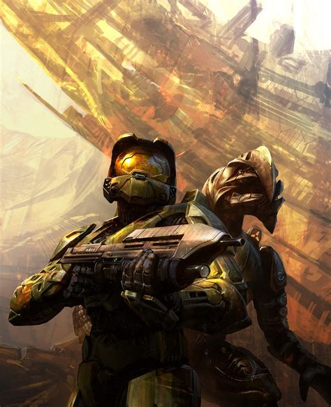 Master Chief And Arbiter And Obviously Theres Master Chief Flickr