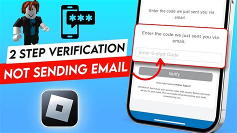 Fix Roblox 2 Step Verification Not Sending Code 2 Step Verification