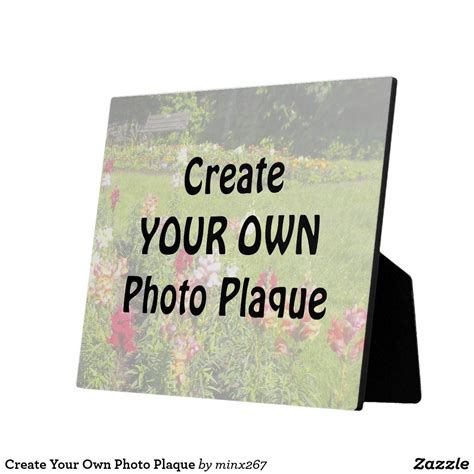 Create Your Own Photo Plaque In 2020 Create Your Own