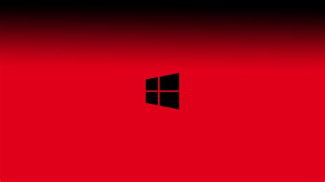Red Windows 10 Wallpaper 1920x1080