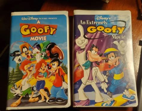 A Goofy Movie An Extremely Goofy Movie Vhs Set Clam S