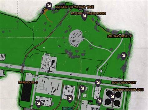 Exits Escape From Tarkov Customs Map 2021 Escape From Tarkov Old Road Gate Extract Guide