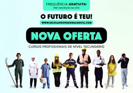 Nova Oferta abre caminho para o Futuro Escola Técnica Profissional Moita