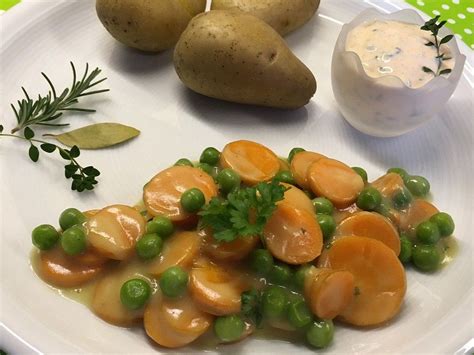 Cremiges Erbsen-Möhren - Gemüse von Janninator Chefkoch