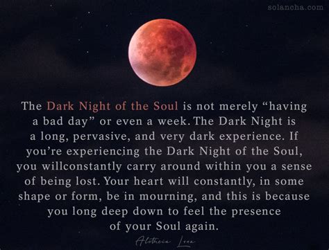 Dark Night Of The Soul Quotes 35 Sayings To Support Your Inner Journey
