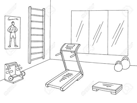 Gym Clipart Black And White 10 Free Cliparts Download Images On