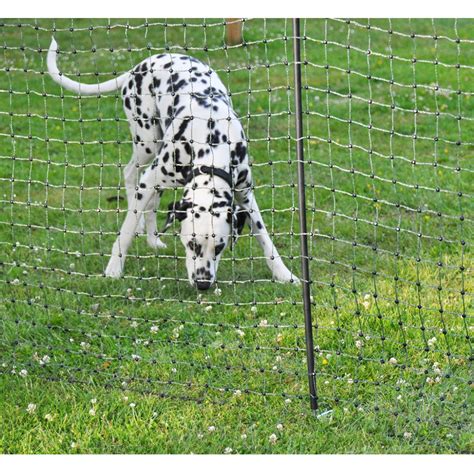 25m H:110cm Electric Fence Netting Green P:15 S:2 Rabbit ...