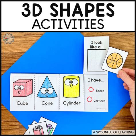 Engaging 3d Shape Activities For Kindergarten A Spoonful Of Learning