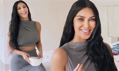 kim kardashian s favorite thing to do is get in bed as star reveals she sleeps perfectly