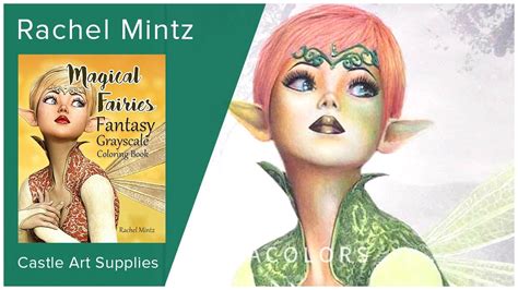 Rachel Mintz Magical Fairies With Castle Art Supplies Rachelmintz