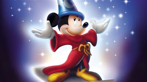 Mickey Mouse Fantasia Wallpaper Wallpapersafari