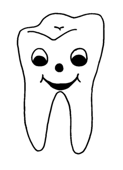 How to pull a molar tooth. Zahn Mit Gesicht Ausmalbild & Malvorlage (Gemischt)