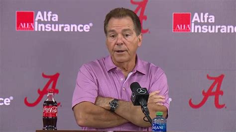 Alabama Head Coach Nick Saban Discusses Win Over South Florida Ahead Of Ole MIss Matchup YouTube