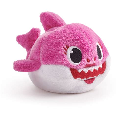 Wowwee Pinkfong Baby Shark Plush Mini Mommy Shark English Edition
