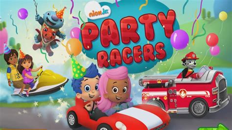 Nick Jr Party Racers Dora And Friends Game Bubble Guppies Wallykazam