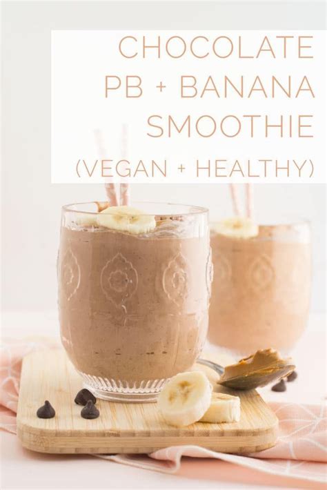Just one tablespoon of peanut butter has around 90 calories. Chocolate Peanut Butter and Banana Smoothie -- This ...